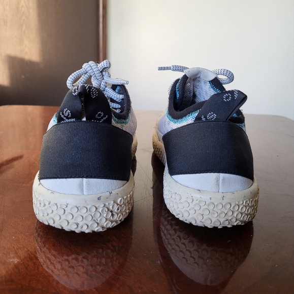 OXS Mens Leather & Nylon Upper Real Rubber Sole Sneakers MADE IN ITALY Size 8.5 - Picture 5 of 10